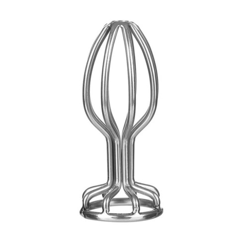 metal, Dop Anal Stainless Anal Plug M, Metalic, 8 Cm, pasiune.ro