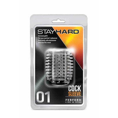 Manson Penis Stay Hard 01, Transparent, 5 Cm