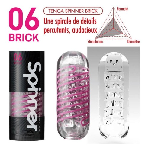 tenga, Masturbator Rotatic Spinner 06 Brick, pasiune.ro