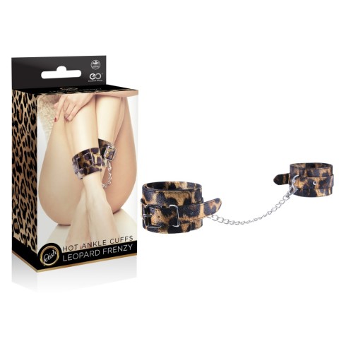 Seturi bondage, Catuse Pentru Glezne Leopard Frenzy, pasiune.ro