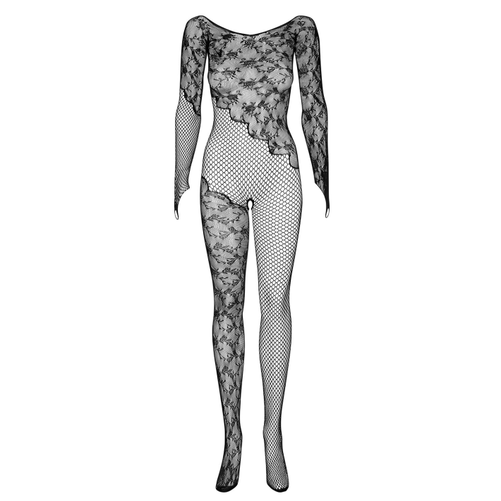 Catsuit / Body Stockings F210 - Negru S/m/l, Xl/2xl