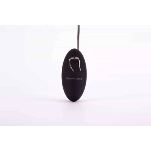Vibratoare Anale, Dop Anal Cu Vibratii Si Rotatii, Negru, 13.5 Cm, pasiune.ro