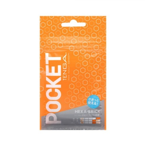 tenga, Masturbator De Unica Folosinta Pocket Tenga Hexa-brick, pasiune.ro