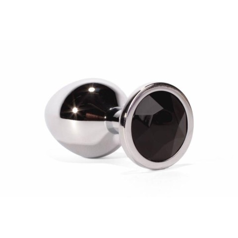 Dopuri Anale, Dop Anal Cu Bijuterie Secret Shine Metal M, Argintiu + Metal, 8 Cm, pasiune.ro