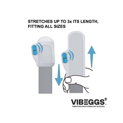 VIBEGGS, Masturbator Cu Vibratii De Unica Folosinta Ribs Delight, pasiune.ro