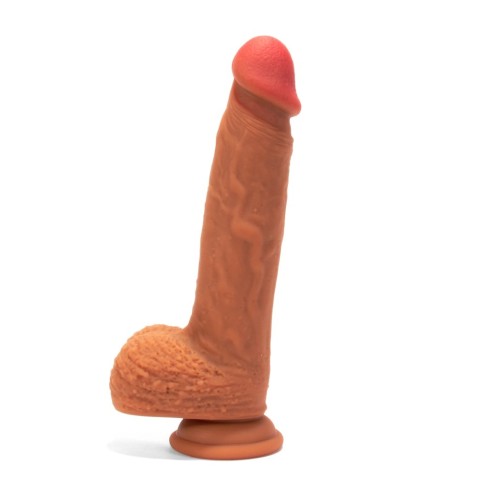 Pagina 3 - Dildouri Clasice, Dildo Realistic Dublu-stratificat, Brun, 22 Cm, pasiune.ro