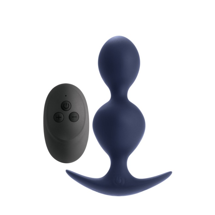 Vibrator Anal Blue, Albastru, 12 Cm 2