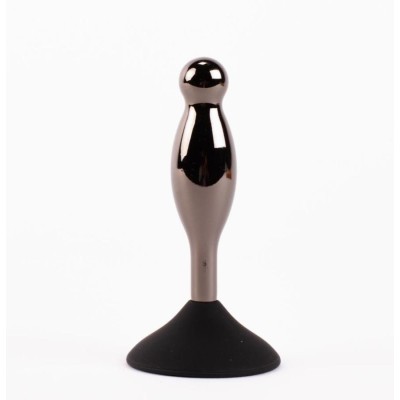 Dop Anal Cu Bijuterie Secret Shine Booty Call S Vi, Negru Metalic, 12 Cm