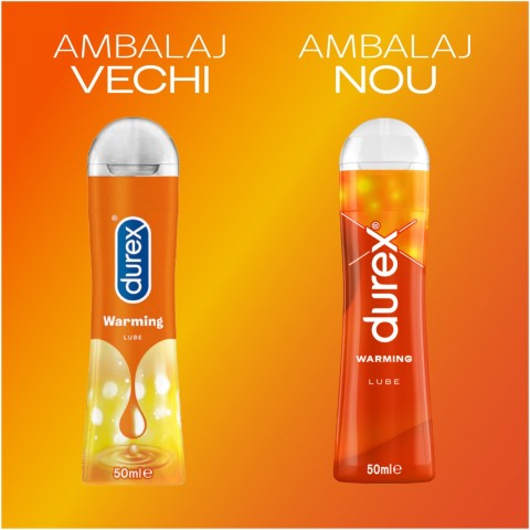 Produse sex, Lubrifiant Durex Play Warming 50 Ml, pasiune.ro