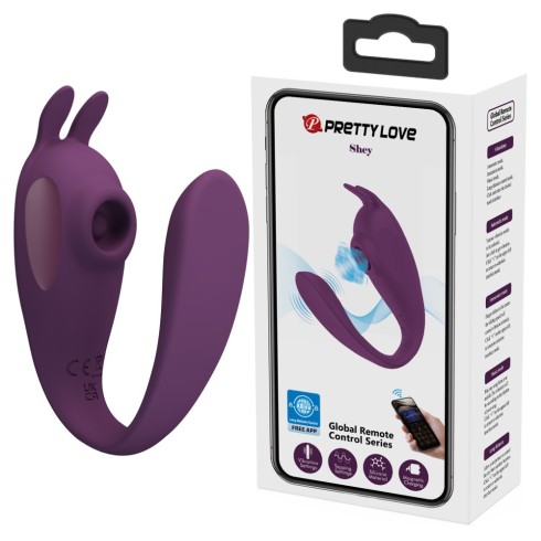 she, Vibrator Dublu Shey, Violet, pasiune.ro