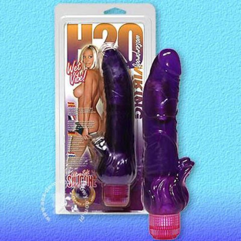 Seven Creations, Vibrator Realistic H2o Viking, Mov, 23 Cm, pasiune.ro