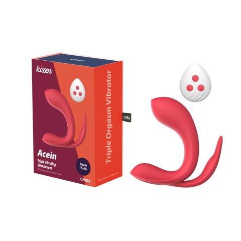 Pagina 20 - Vibratoare, Vibrator 3-in-1 Kissen Acein, Rosu, pasiune.ro