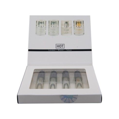 hot, Hot Pheromone Perfume Tester-box Lmtd Women - 4x5ml, pasiune.ro