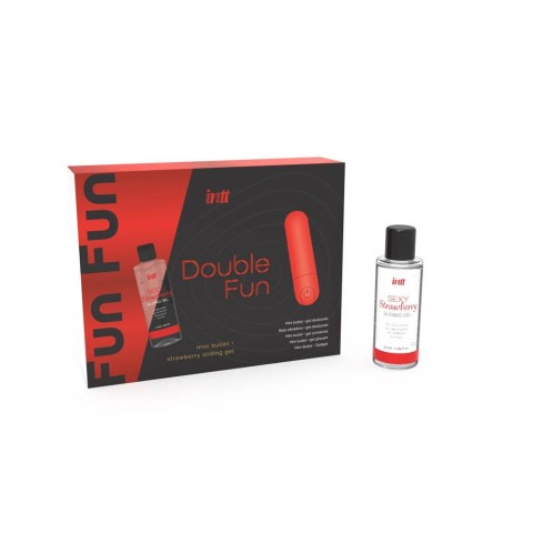 Pagina 2 - Vibratoare Oua Si Gloante, Set Cadou Glont Vibrator + Lubrifiant Cu Aroma Capsuni Double Fun, pasiune.ro