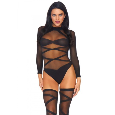 body, Body Transparent Super Sexy Leg Avenue, pasiune.ro