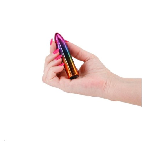 glont, Glont Vibrator Chroma Rainbow, Multicolor, Medium, pasiune.ro