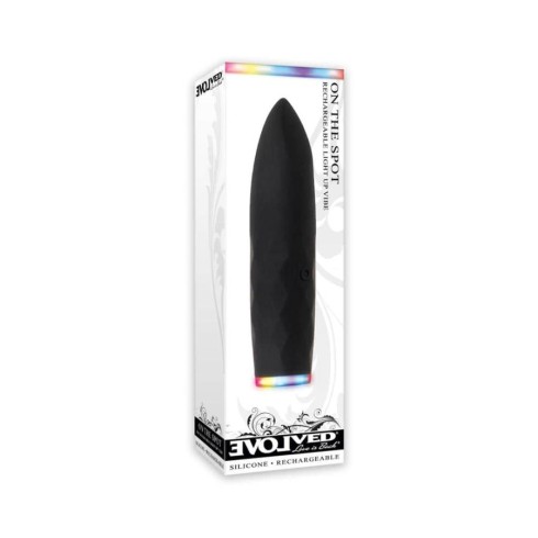 glont, Glont Vibrator On The Spot, Negru, 9 Cm, pasiune.ro