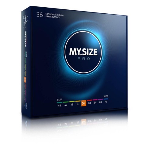 latex, Prezervative My Size Pro Diametru 57 Mm (36 Buc.), pasiune.ro