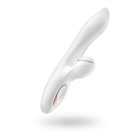 Vibratoare Punctul G, Vibrator Special Rabbit Pro G-spot, Alb, 22 Cm, pasiune.ro