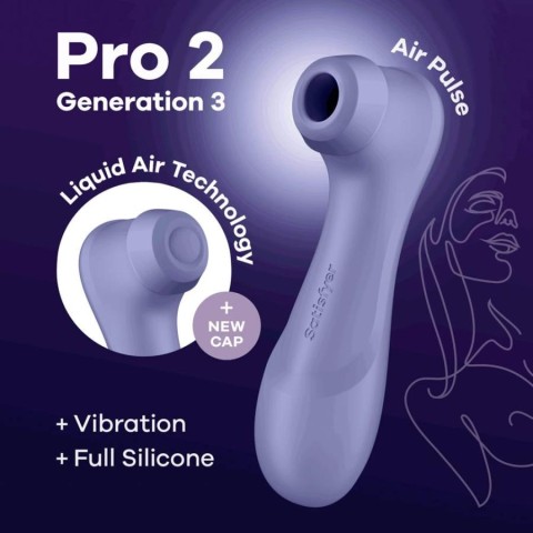 Pagina 2 - Vibratoare Speciale, Vibrator Clitoridian Pro 2 Generation 3 Liquid Air, Lila, pasiune.ro