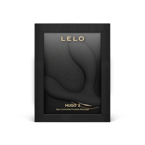 lelo, Vibrator Anal Hugo 2, Negru, pasiune.ro