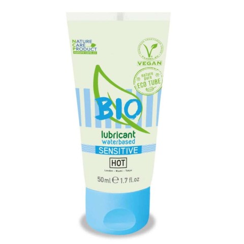 HOT, Lubrifiant Pe Baza De Apa Bio Sensitive, 50 Ml, pasiune.ro