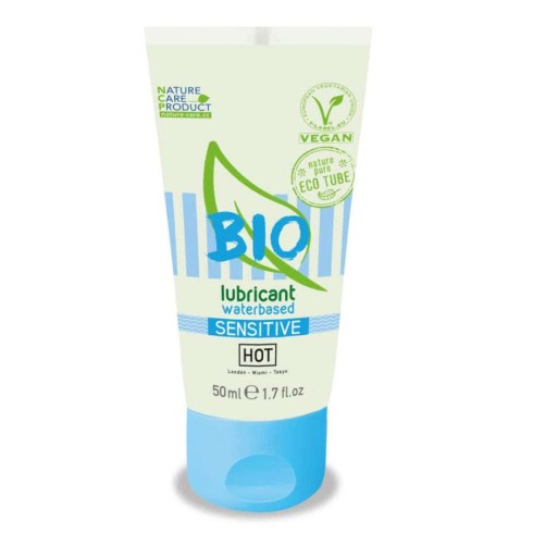 hot, Lubrifiant Pe Baza De Apa Bio Sensitive, 50 Ml, pasiune.ro