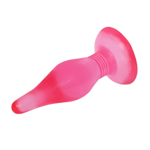 Lovetoys, Dop Anal Clasic Jelly Lybaile, Roz, 14 Cm, pasiune.ro