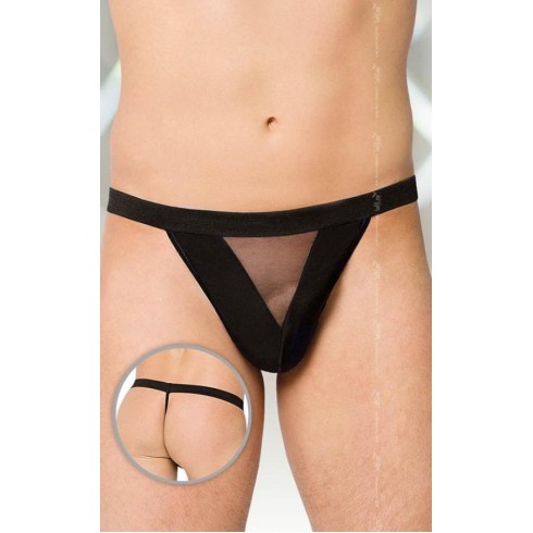 thong, Chiloti String Cu Plasa, Negru, S/l, pasiune.ro