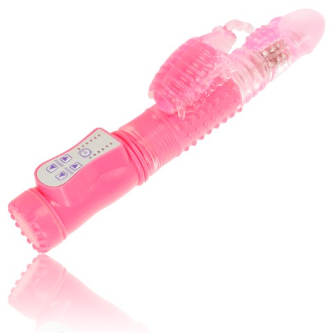 LeFrivole, Vibrator Rabbit Cu Functie De Rotatie Ohmama, pasiune.ro