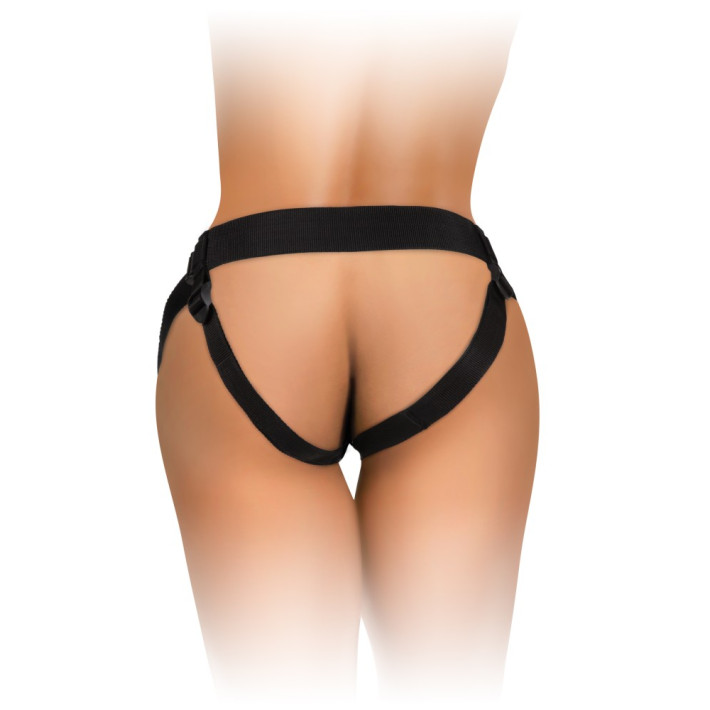 Beginner's Body Dock Strap-on Harness Black/ Black 13