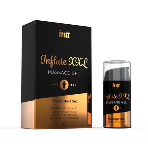 Marirea Penisului, Gel Stimulant Pentru Masaj Intim Masculin Inflate Xxl, 15 Ml, pasiune.ro