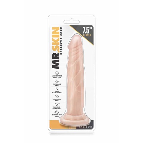 Pagina 5 - Dildouri Clasice, Dildo Clasic Cu Ventuza Mr. Skin Basic, Natural, 19 Cm, pasiune.ro