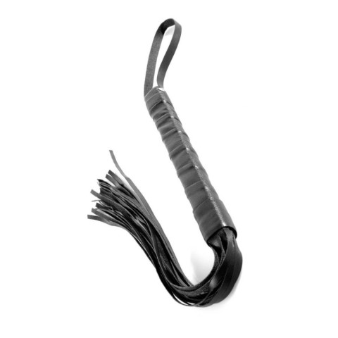 Bice si cravase sex, Bici First Time Flogger, Negru, 24 Cm, pasiune.ro