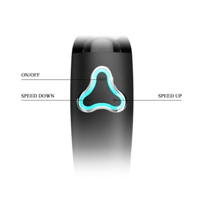 Vibrator Bagheta Body Wand, Negru, 25 Cm