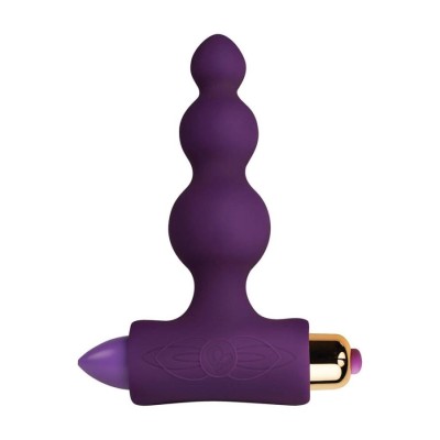 Dildo Anal Cu Vibratii Bubbles Petite Sensations, Mov, 10.5 Cm