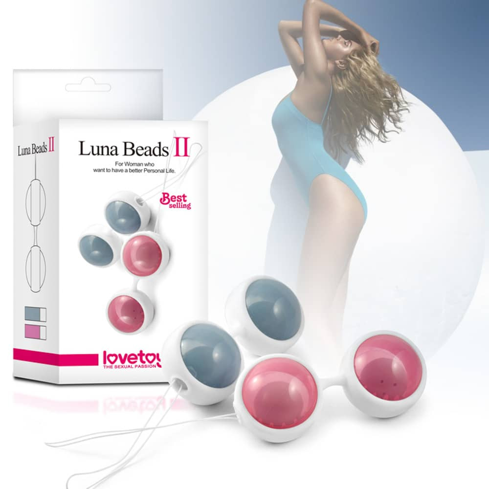 Bile Vaginale Kegel Luna Beads Ii Gri in SexShop KUR Romania