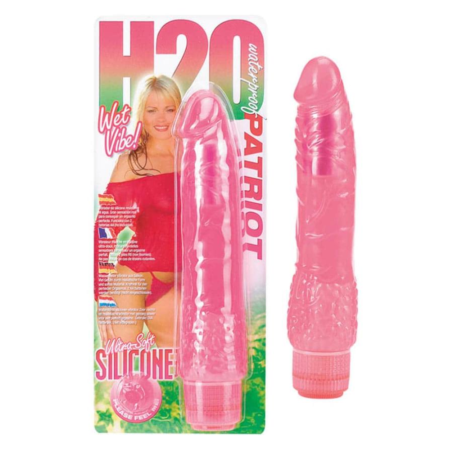 Vibrator Realistic H2o Patriot Roz 19 Cm