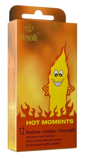 Prezervative Amor Hot Moments 12 Buc.