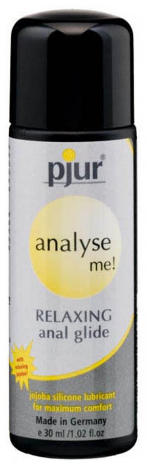 Lubrifiant Pe Baza De Silicon Cu Jojoba Analyse Me Relaxing Anal Glide 30 Ml