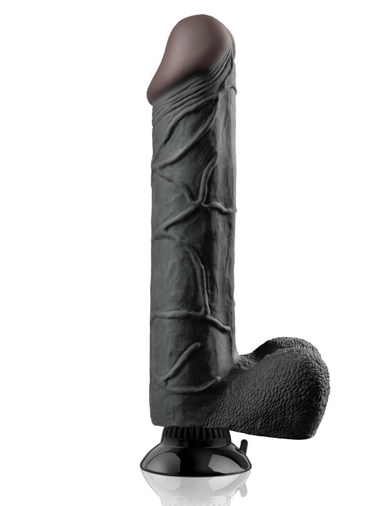 Vibrator Realist Real Feel Deluxe No.12 Negru 30.4 Cm