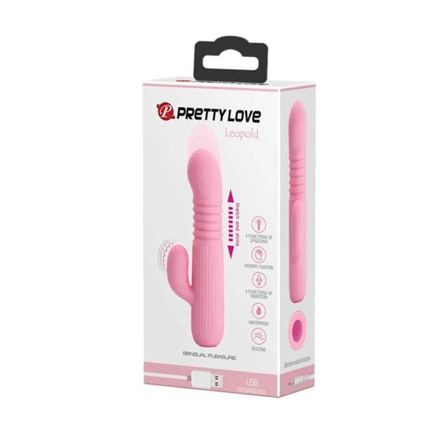 Vibrator Up-down Leopold Mini Roz in SexShop KUR Romania