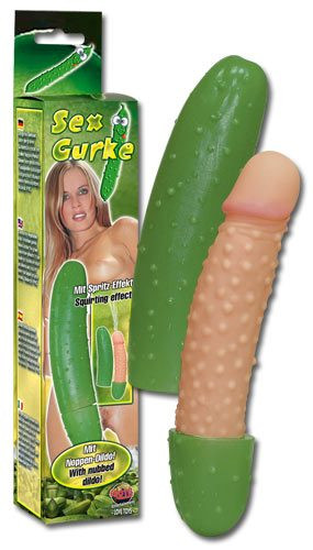 Dildo Fantezie In Forma De Castravete
