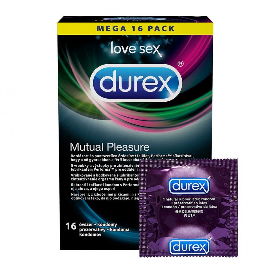  Prezervative Durex Mutual Pleasure 16 B in SexShop KUR Romania