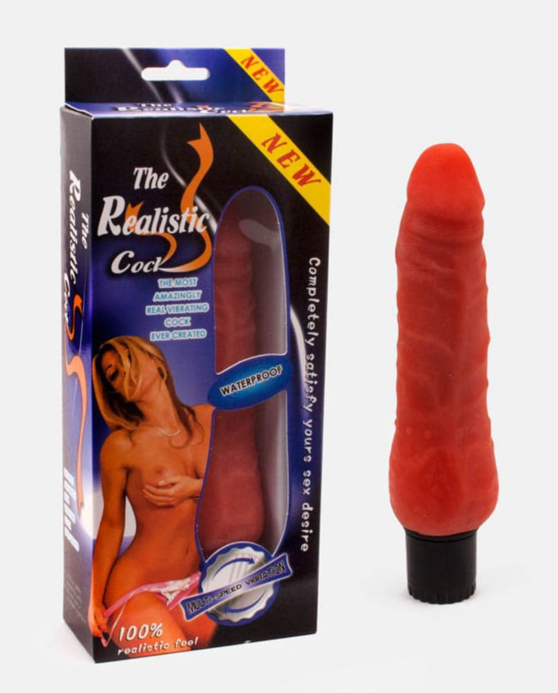 Vibrator The Realistic Cock Brun 19 Cm in SexShop KUR Romania
