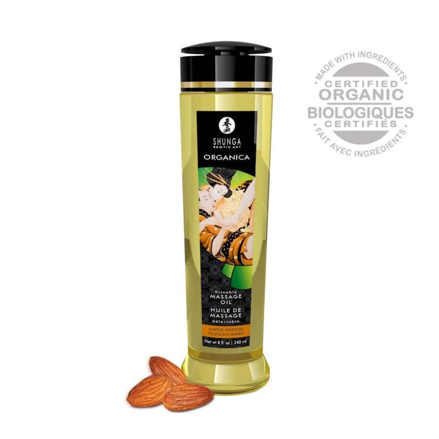 Ulei Pentru Masaj Erotic Organica Almond Sweetness 240 Ml