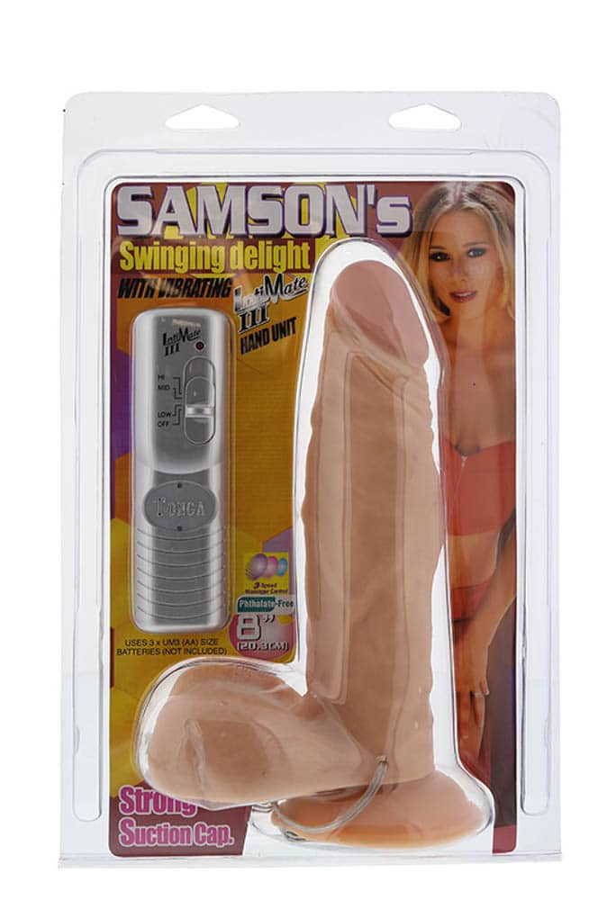 Vibrator Realistic Samsons Swinging Delight 20.3 Cm