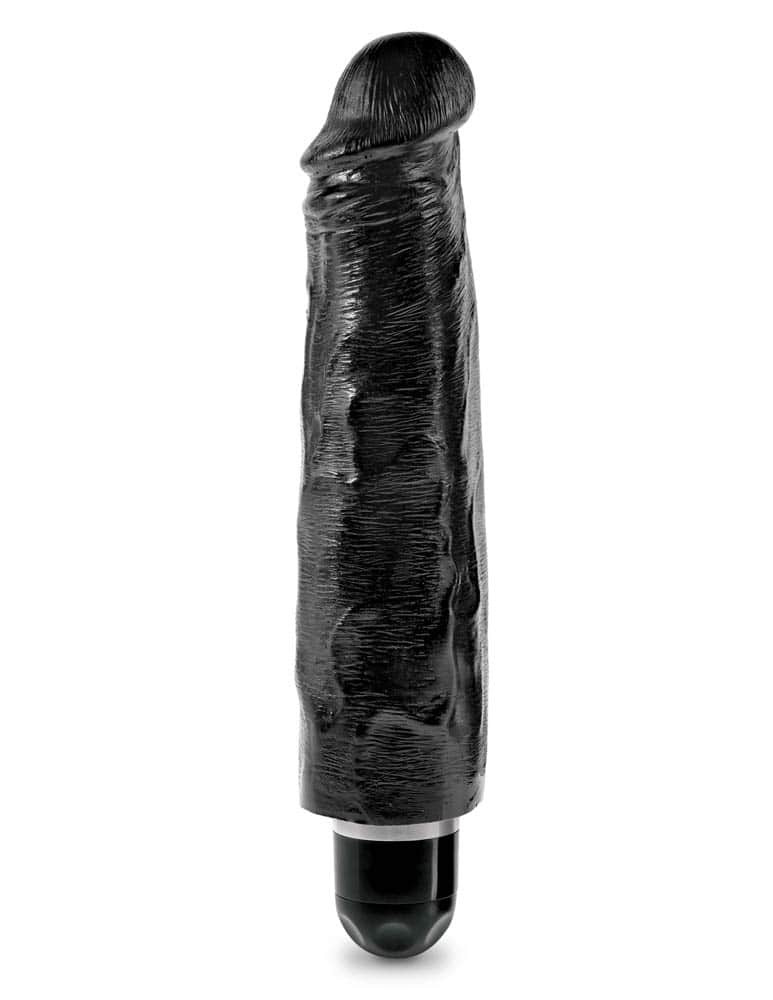 Vibrator Realistic King Cock Stiffy Negr in SexShop KUR Romania