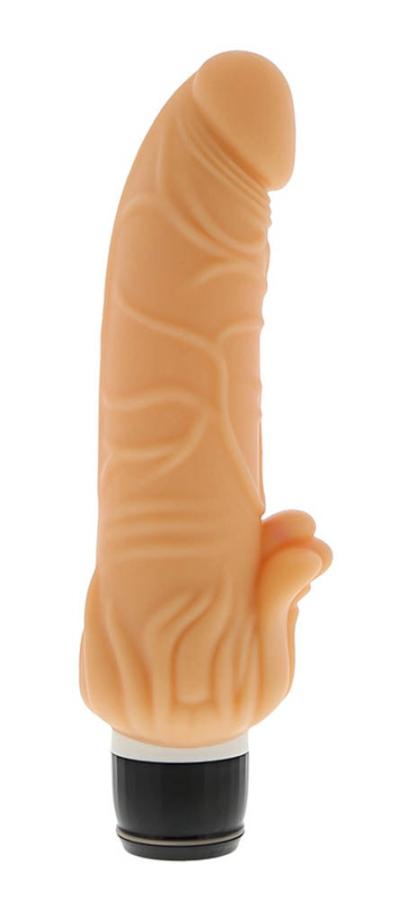 Vibrator Realistic Silicone Classic Nude 18 Cm