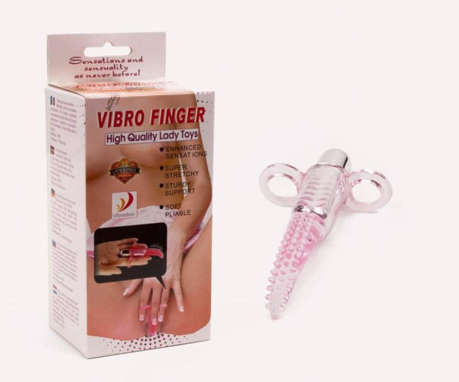 Stimulator Clitoridian Cu Vibratii Finger Vibe 10 Functii